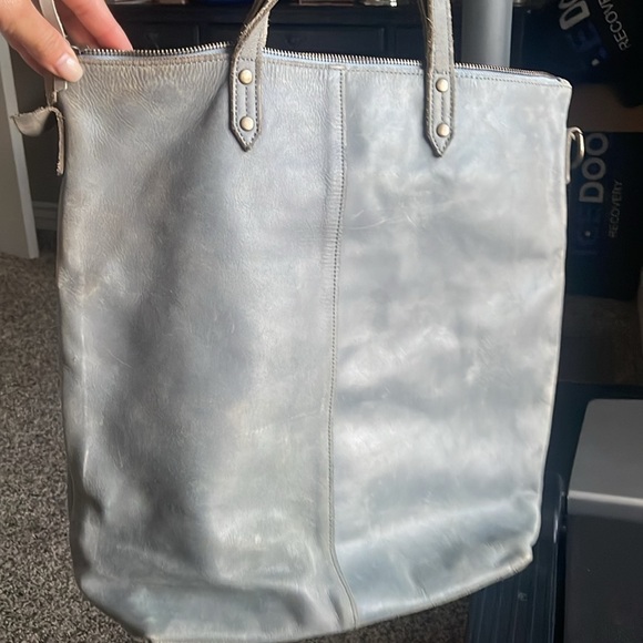 ABLE Selam Magazine Tote - BLUE GRaY - Picture 3 of 16